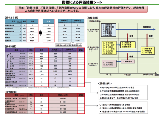 kinyu_rei3.png 指標による評価結果シート