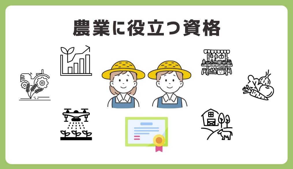農業で役立つ資格・必要な免許まとめ