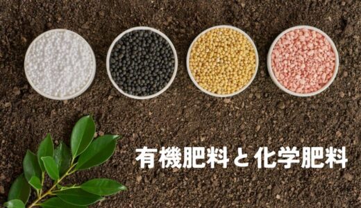 有機肥料と化学肥料の違い