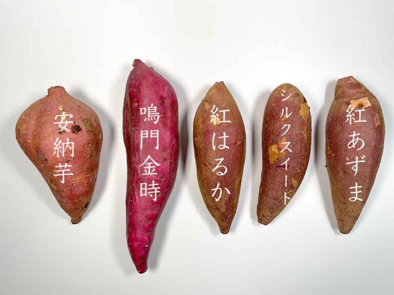 焼き芋5種類を食べ比べ(黒ホイルで時短調理) | やまむファーム