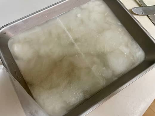 梅のグラニテの作り方