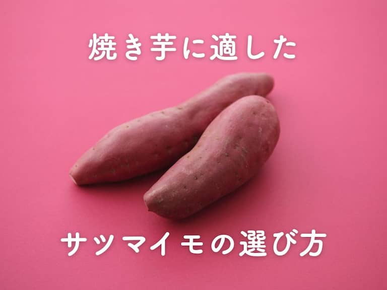 焼き芋に適したサツマイモの選び方
